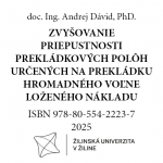 USB - Zvyšovanie priepustnosti prekládkových polôh určených na prekládku hromadného voľne loženého nákladu