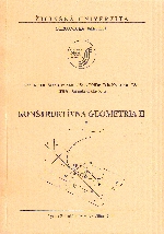 Konštruktívna geometria II.