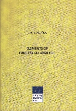 ELEMENTS OF FUNCTIONAL ANALYSIS