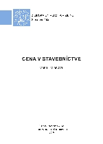 Cena v stavebníctve