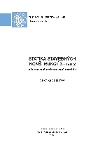 Statika stavebných konštrukcií 3 - časť 2 Všeobecná deformačná metóda